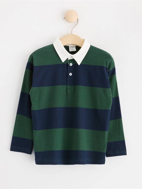 Rugby shirt with stripes - 8627859-8599