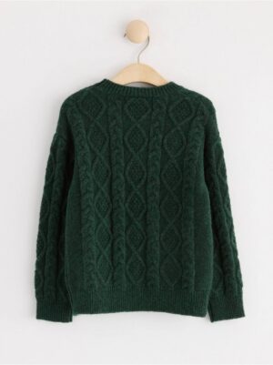 Cable-knit jumper - 8640269-8599