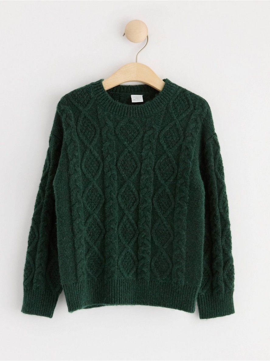 Dzemper – Cable-knit jumper