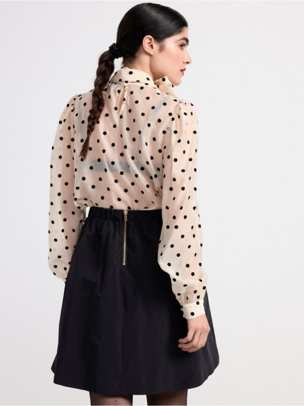 Blouse with dots - 8641898-8399