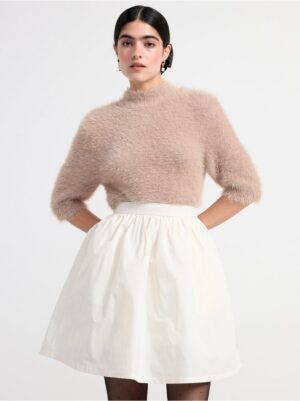 Knitted furry jumper - 8645608-4939