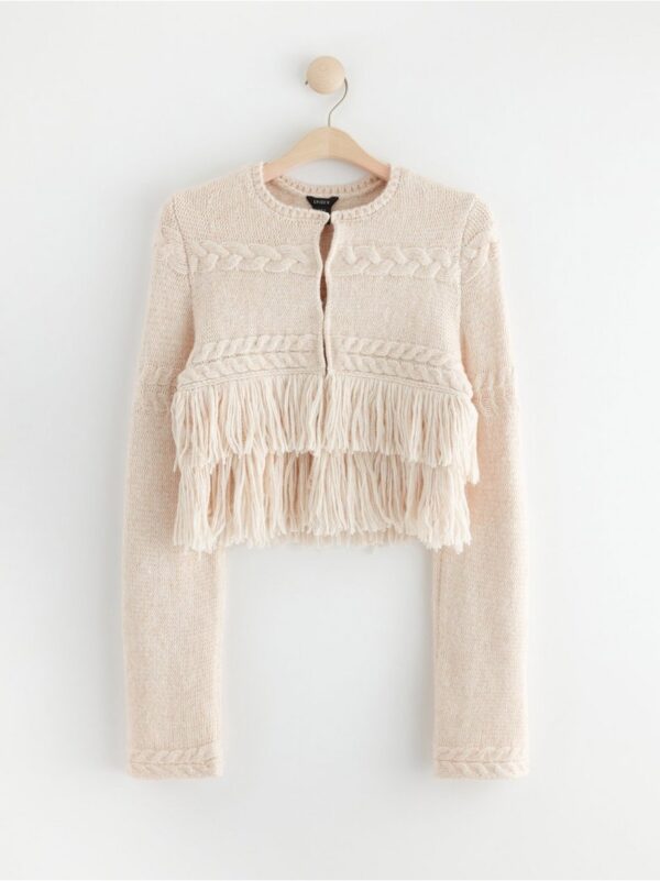 Knitted cardigan - 8647135-7403