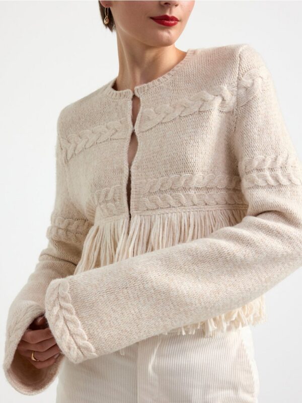 Knitted cardigan - 8647135-7403