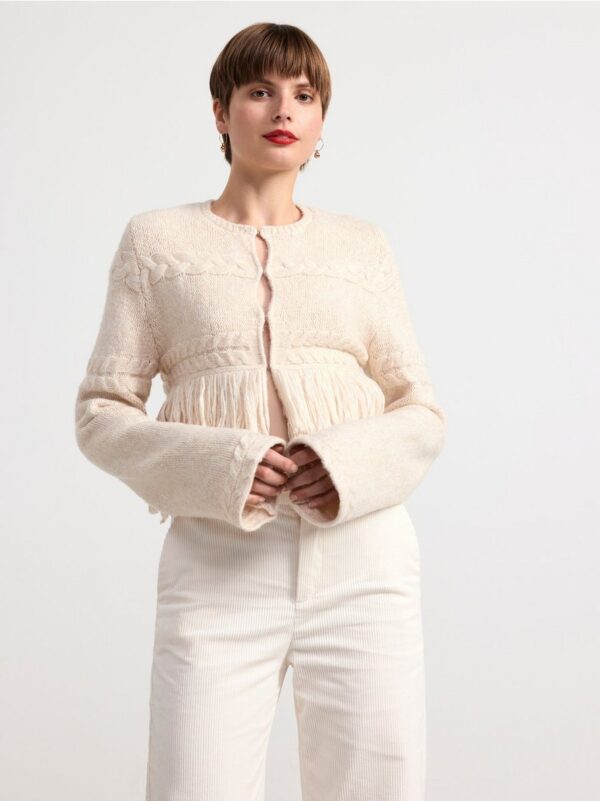 Knitted cardigan - 8647135-7403