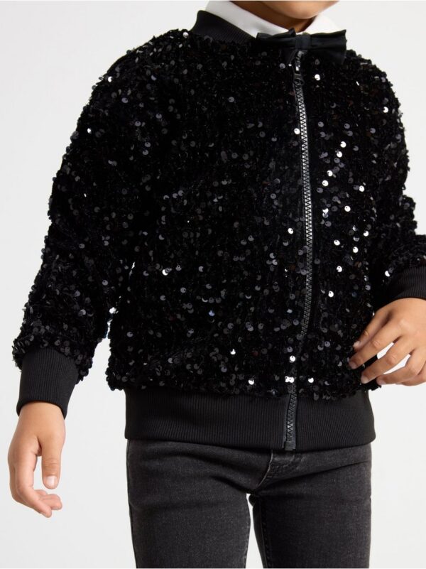 Sweater with sequins - 8666706-80