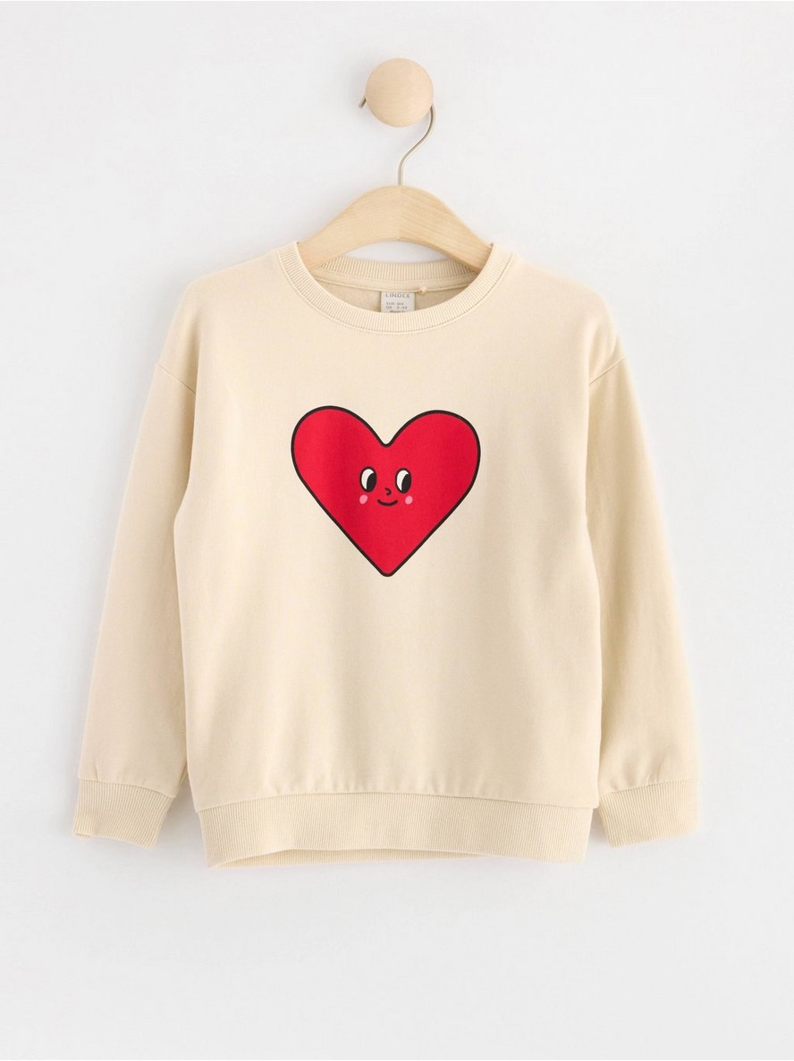 Dukserica – Sweatshirt with heart