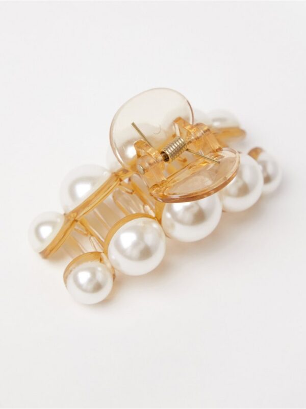 Hair grip with pearls - 8679352-250