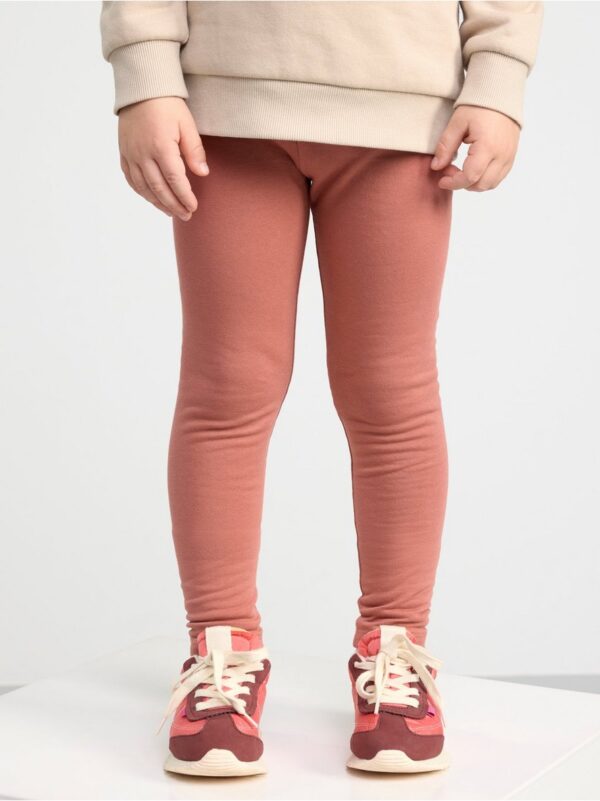 Leggings with brushed inside - 8527292-2486