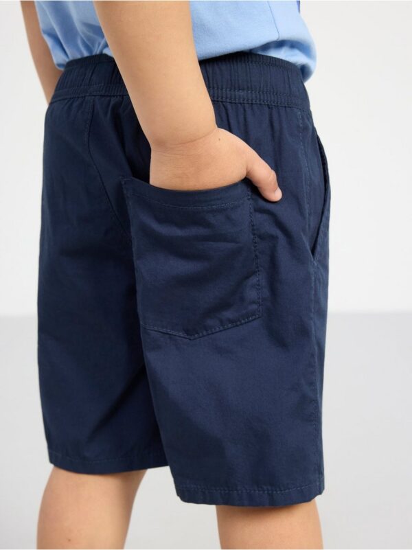 SVEN Straight regular waist poplin shorts - 8540082-2521