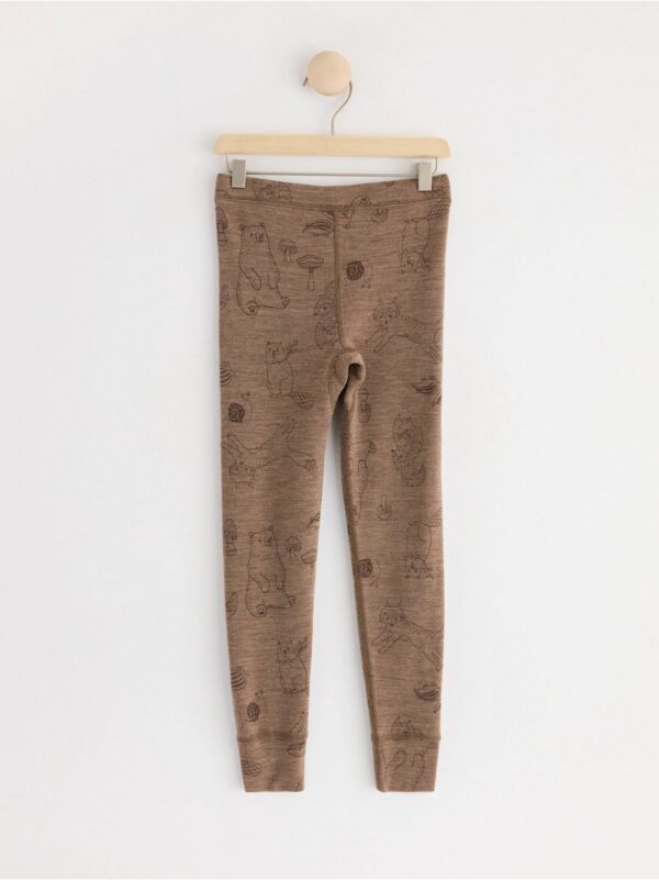 Leggings in merino wool - 8583145-1715
