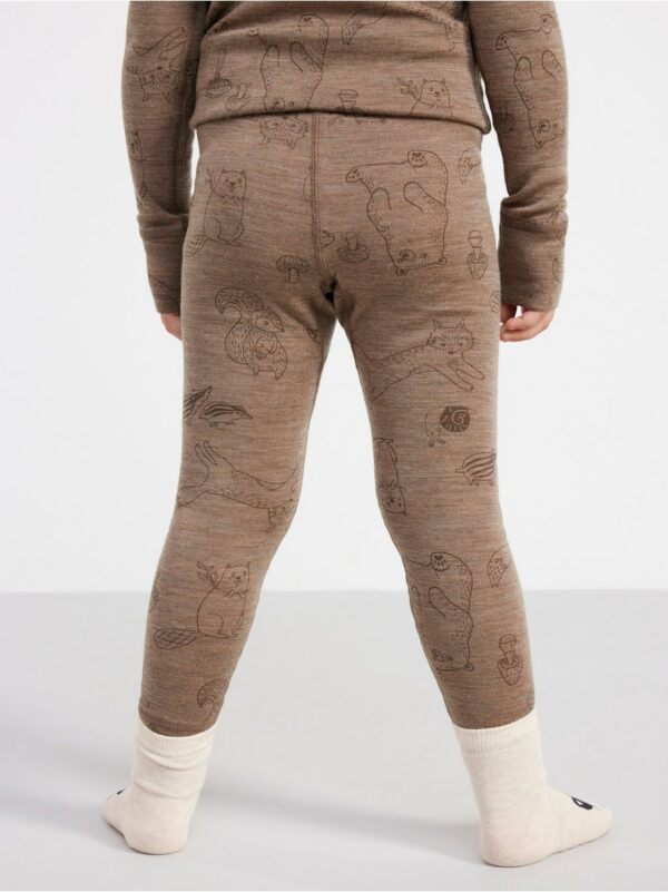 Leggings in merino wool - 8583145-1715