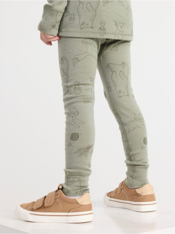 Leggings in merino wool - 8583145-8878