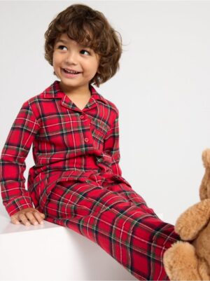 Flannel pyjama set - 8597026-7251