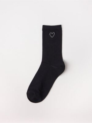 Socks with embroidery - 8663666-80