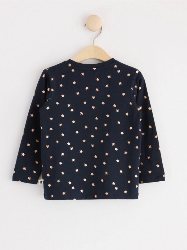 Long sleeve top with stars - 8687690-2521