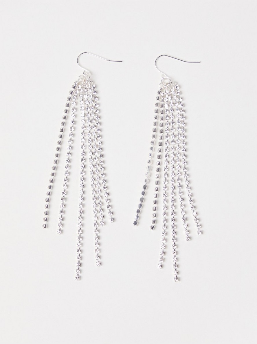 Mindjuse – Earrings with rhinestones