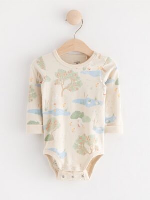 Bodysuit with allover pattern - 8693906-1230