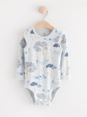 Bodysuit with allover pattern - 8693906-8447