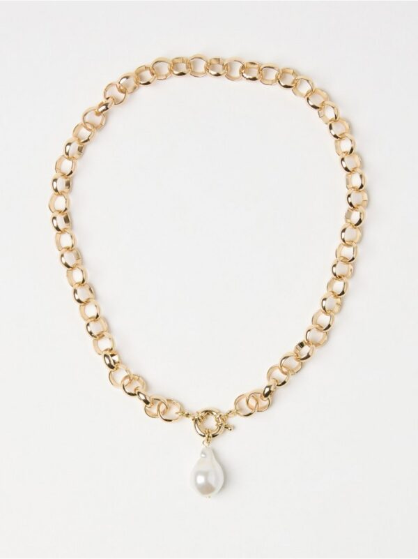 Chunky chain necklace - 8702696-300