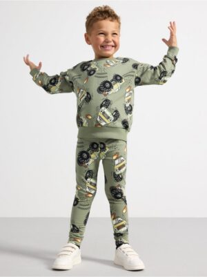 Sweatshirt with monster trucks - 3000514-2336