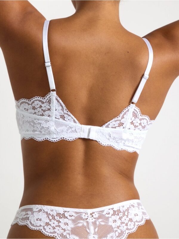 Lilja t-shirt bra with lace - 7775946-70