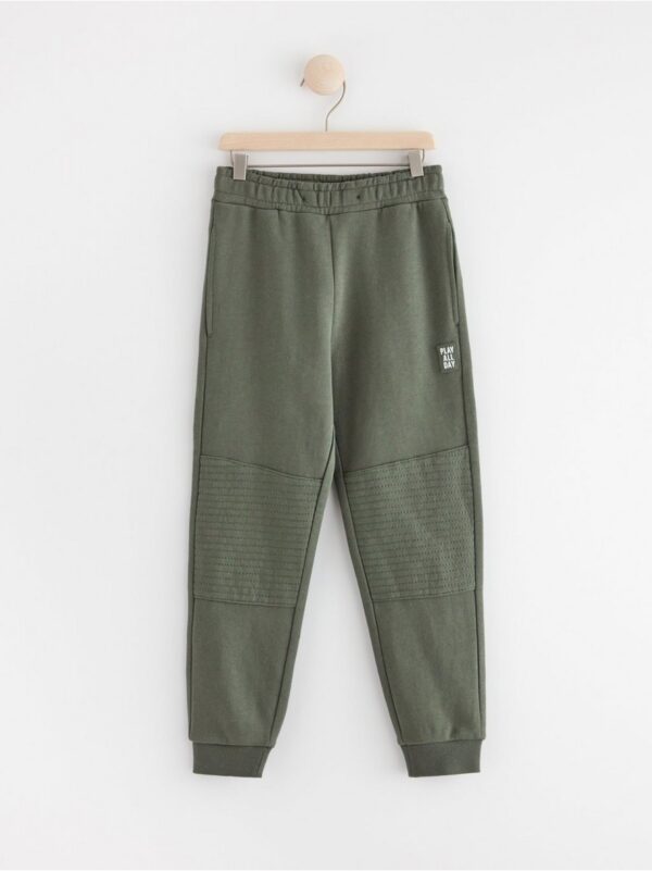 Joggers with reinforced knees - 7901099-7431
