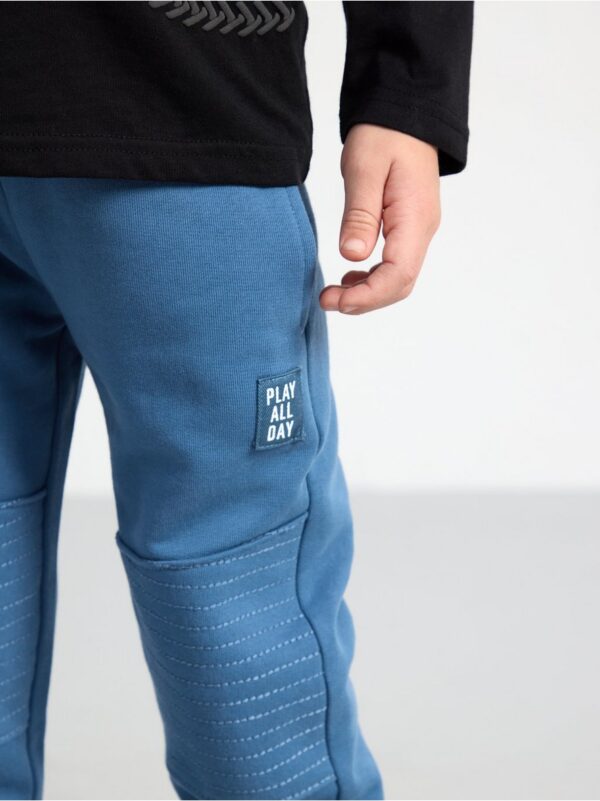 Joggers with reinforced knees - 7901099-8505