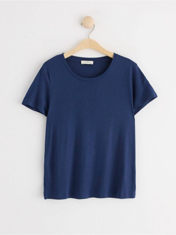 Short sleeve viscose t-shirt - 8297651-1957