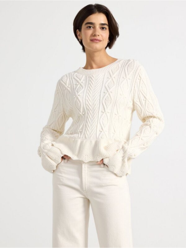 Cable knit Jumper - 8575595-300