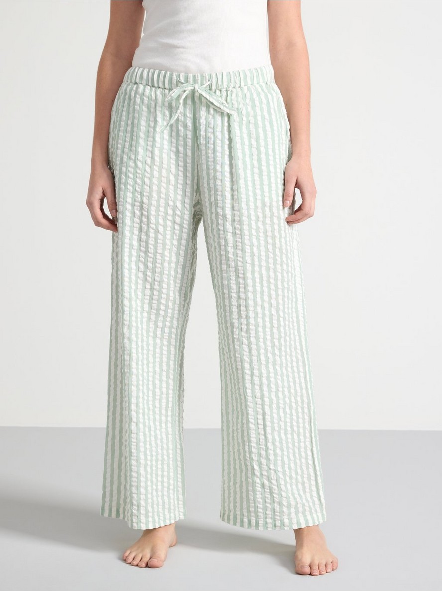 Pidzama donji deo – Pyjama trousers in seersucker