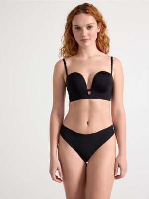 Strapless deep plunge push-up bra - 8580023-80