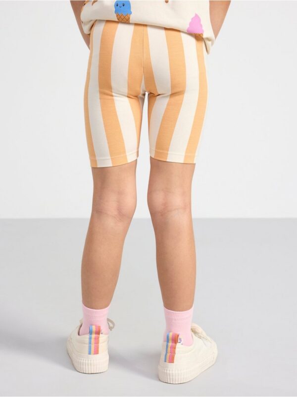 Striped cycling shorts - 8593436-2899