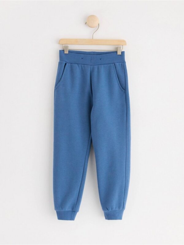 Joggers with brushed inside - 8597416-8505