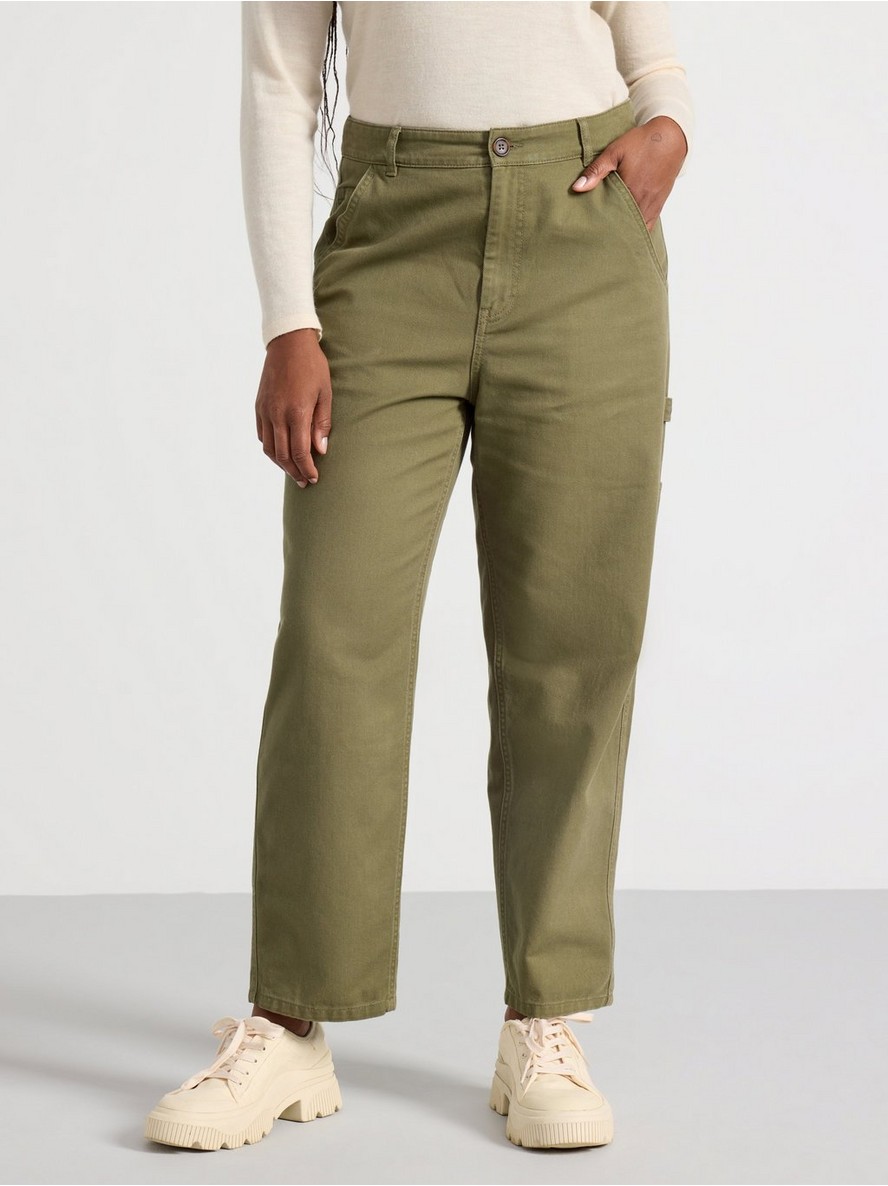 Pantalone – Twill trousers in cotton