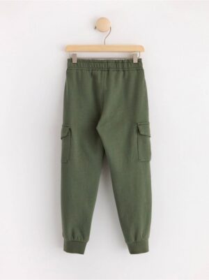 Joggers with brushed inside - 8636276-7431