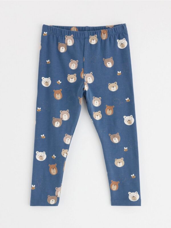 Leggings with animals - 8647522-9392