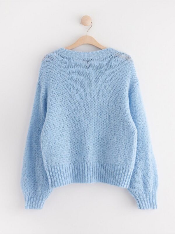 Knitted Jumper in wool blend - 8660795-9614