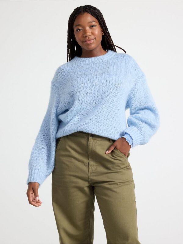 Knitted Jumper in wool blend - 8660795-9614