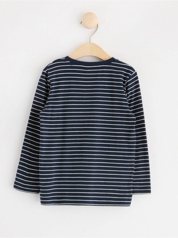 Long sleeve top with stripes - 8678104-2521