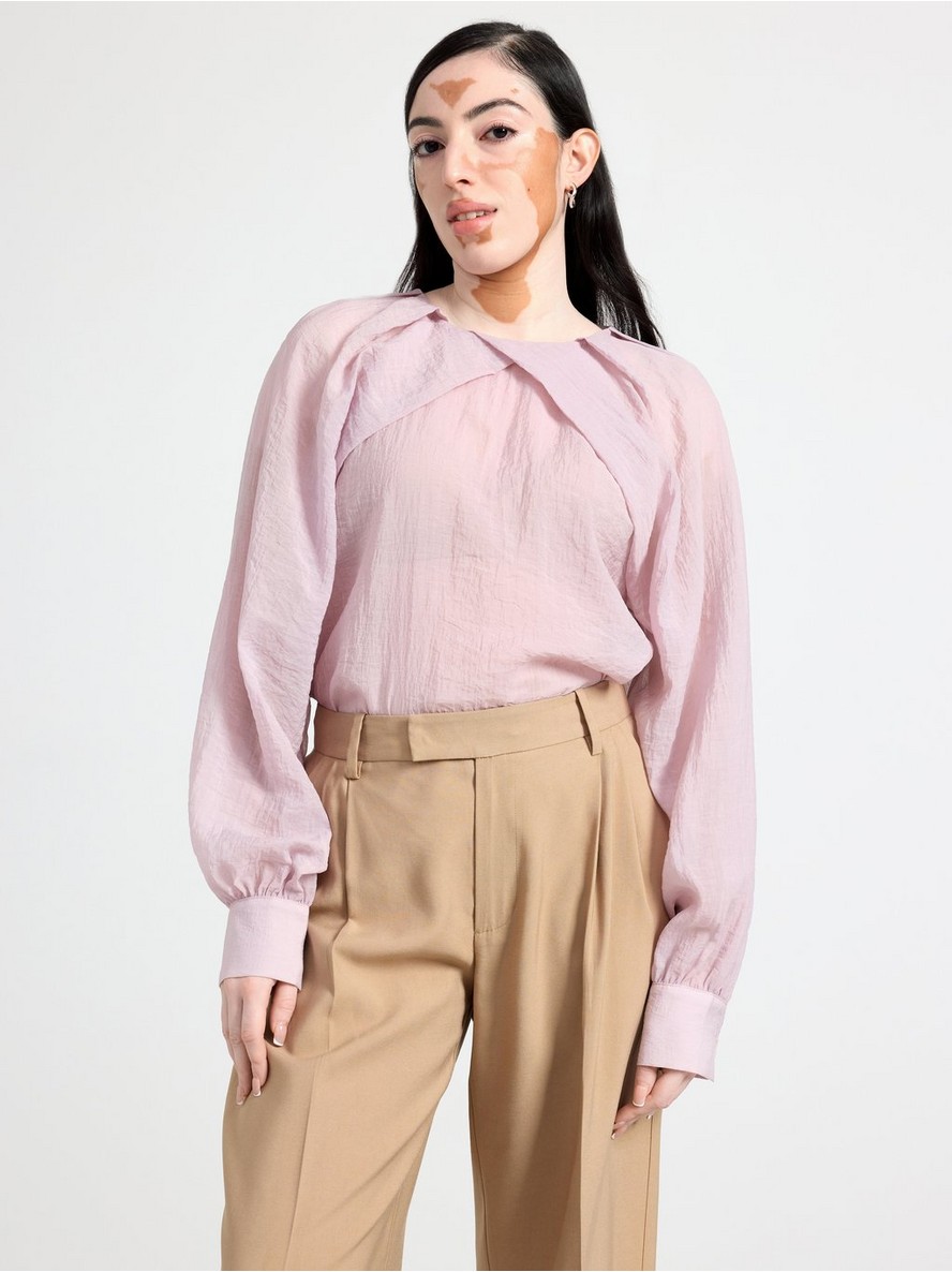 Bluza – Blouse with pleats