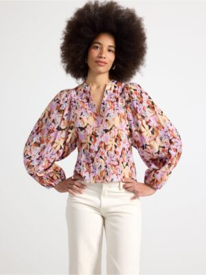 Blouse with pattern - 8682478-9619