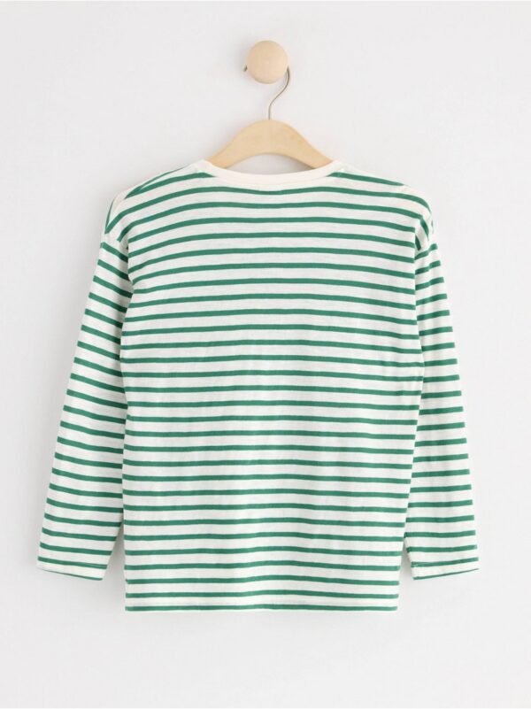 Long sleeve top with stripes - 8683688-8859
