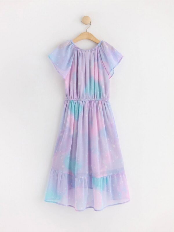 Flowy Dress in chiffon - 8687771-5335