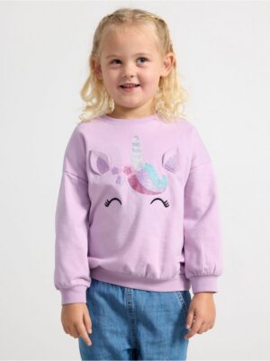 Sweatshirt with sequin detail - 8687772-5335