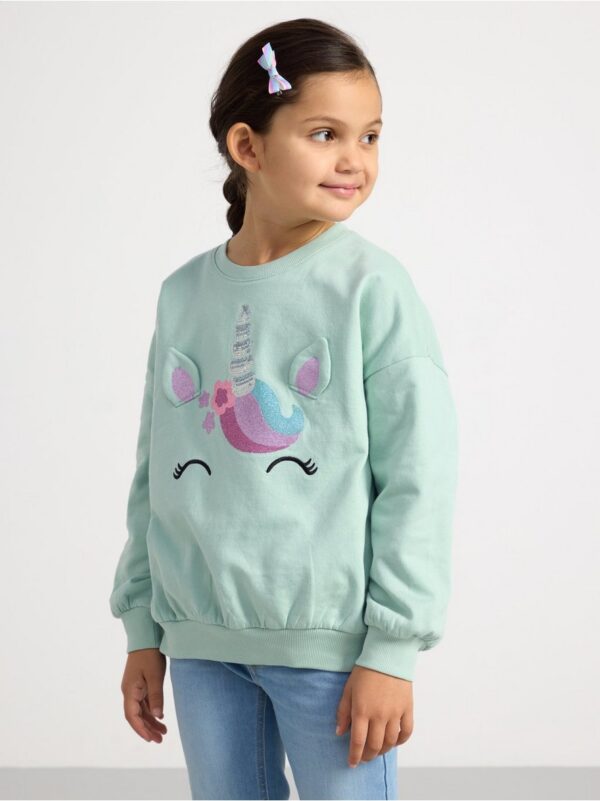Sweatshirt with sequin detail - 8687772-7782