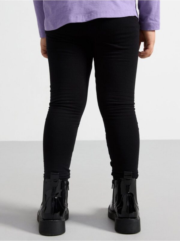 Leggings with brushed inside - 8687777-80