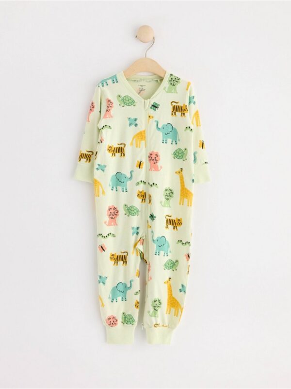 Pyjamas with animal print - 8697498-1160