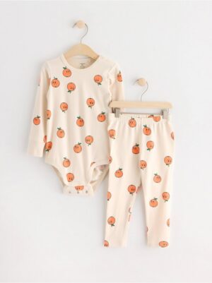 Set - bodysuit and leggings - 8698347-1230