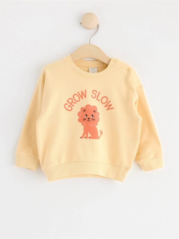 Sweatshirt with animal motif - 8698349-1877