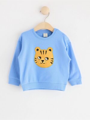 Sweatshirt with animal motif - 8698349-7483